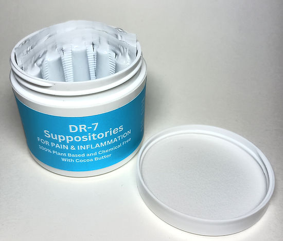 Suppositories for Pain and Inflammation - 10 Count