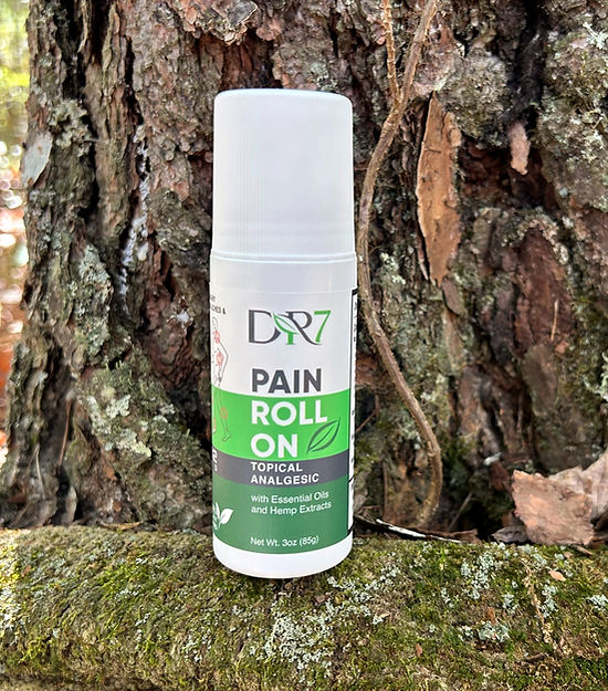 DR-7 Roll On 100% Plant Based Pain Relief 3 oz